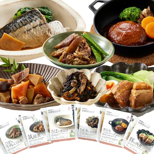 訳あり うちのや 低糖質 おかず 6品目