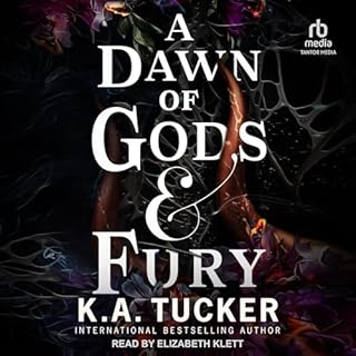 A Dawn of Gods & Fury Audiolibro Por K. A. Tucker arte de portada
