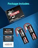 HOOVO 3S Lipo Battery 11.1 V 5200mAh 80C Hard Case Lipo Batteries with T Plug RC Battery for RC Car Truck Heli Plane Rock Crawler Airplane Helicopter Boat (2 packs) - Image 7