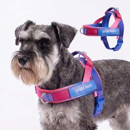 Image of Spark Paws No Pull Front Clip Dog Harness - Easy On, Padded and Lightweight