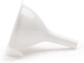 Fox Run Stainless Funnel, Plastic, 2.5", White