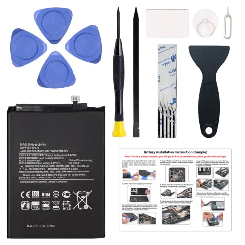 MAXSHARKS New Upgraded Battery for Redmi Note 7 / Redmi Note...
