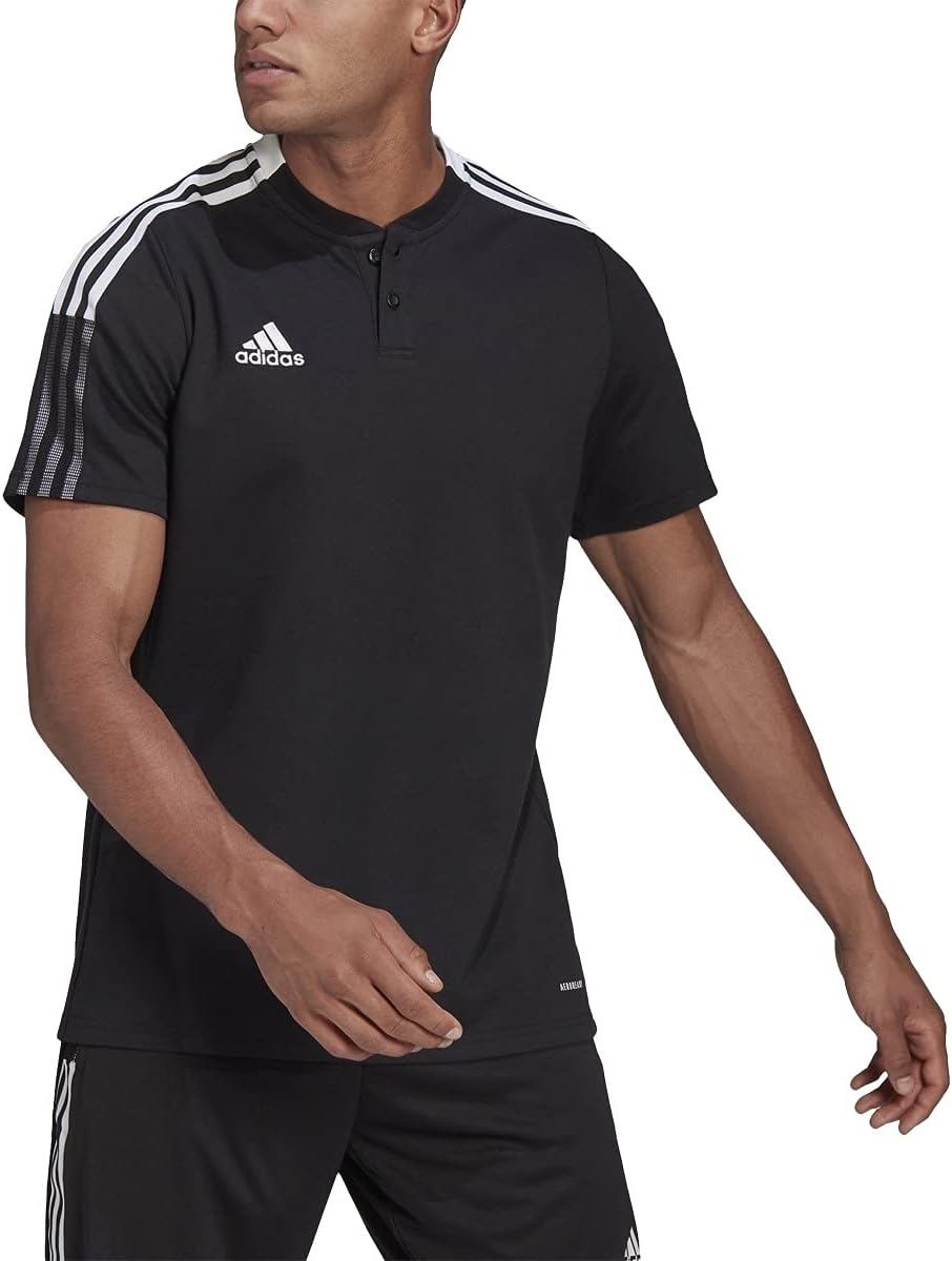 adidas Tiro 21 Polo - Men's Soccer XS Black