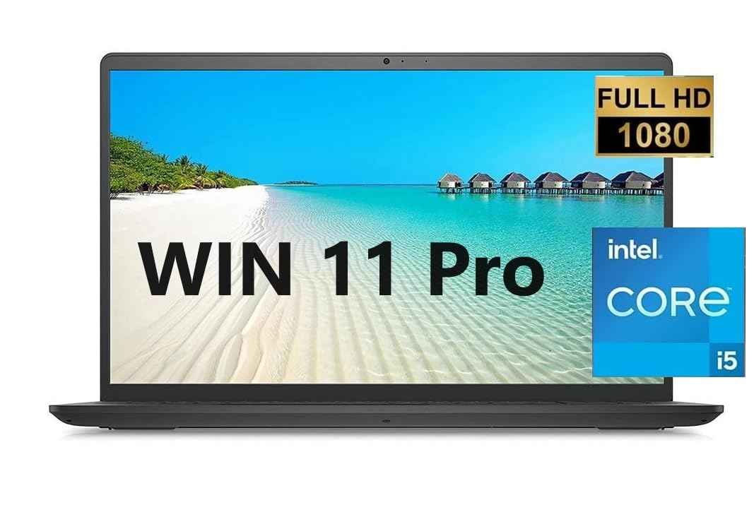 Dell 2023 Inspiron 15 Business Laptop 15 6 1920x1080 FHD 12th Gen Intel i5-1235U 4 4 GHz 16G