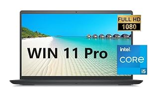 Dell 2023 Inspiron 15 Business Laptop 15 6 1920x1080 FHD 12th Gen Intel i5-1235U 4 4 GHz 16G