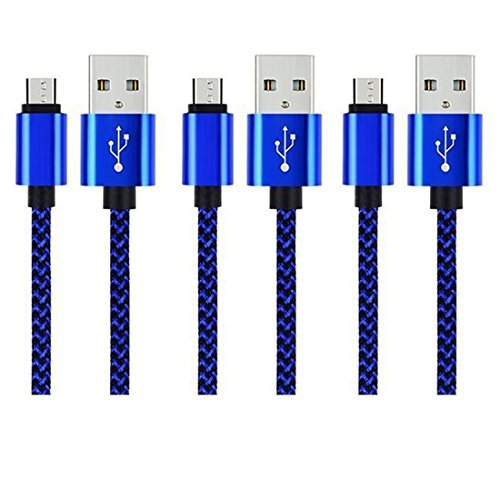 Long Micro USB Cable Android Charger Cable Fast Charge, Micro USB Charging Cable 10FT 3 Pack,USB Micro Cable Micro USB Charger Cable for Samsung Tablet/Galaxy,Kindle Charger Cord,LG,PS4,Sony and more