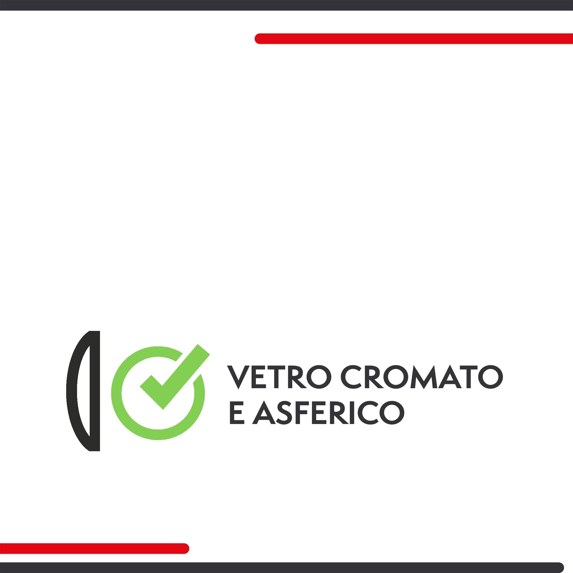 Specchietto Retrovisore Per Renault Clio IV 2012-2018, Termico, Con Freccia, Nero Opaco (Sinistra)