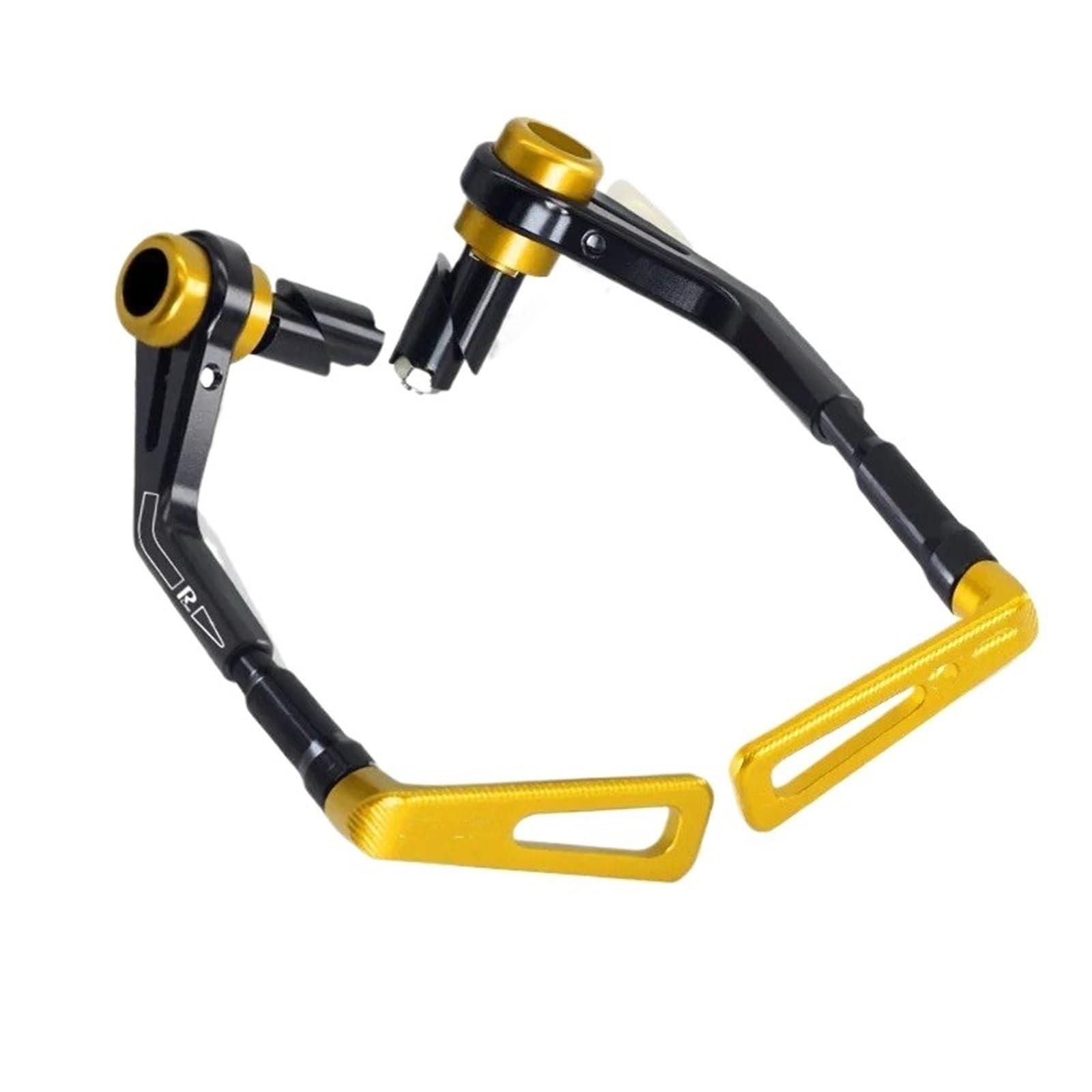 Hjtedhe Yellow Motorcycle Levers Handguard Motorcycle Handlebar Brake Protector For Rebel Cm300 Cm500 Cmx1100(Yellow)