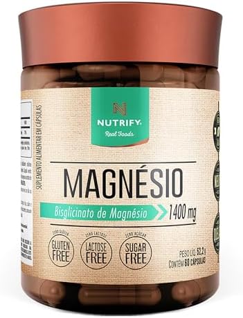 Nutrify - Magnésio 1400mg - Multivitamínico - Suplemento Alimenta...