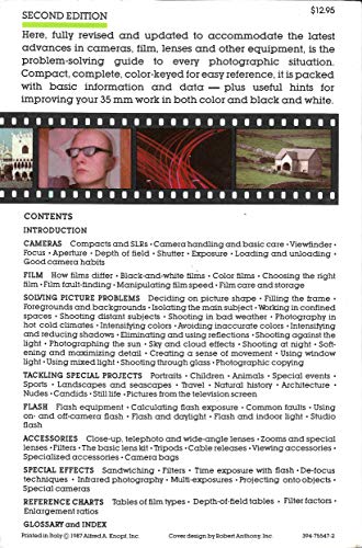 Michael Langfords 35mm Handbook livre photo de référence argentique guide classique - 3