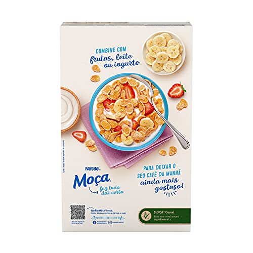 Cereal Matinal, Flakes, Moça, 330g