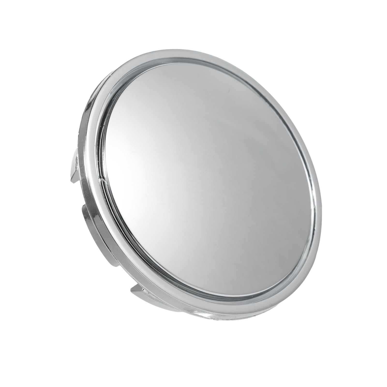 Cache-moyeux Universel 56 Mm - Lot De 4 En ABS Argenté - Protection Et Décoration De Jantes - Fixation Sécurisée Sans Outil