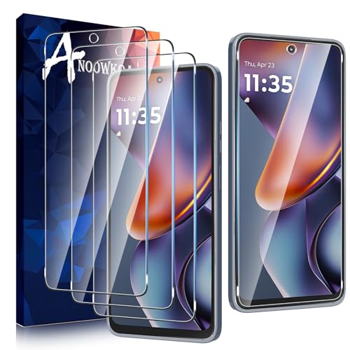 Anoowkoa 3 Pack Designed for Moto G 2025 Screen Protector Tempered Glass Film.Anti-Breakage.Anti-Scratch No Bubbles 9H Hardness.Easy Installation for Moto G 5G 2025
