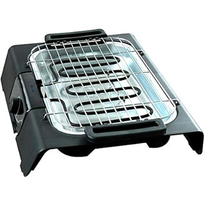 Kynast Tischgrill elektrisch 2000 Watt schwarz Elektrogrill – Bild 4