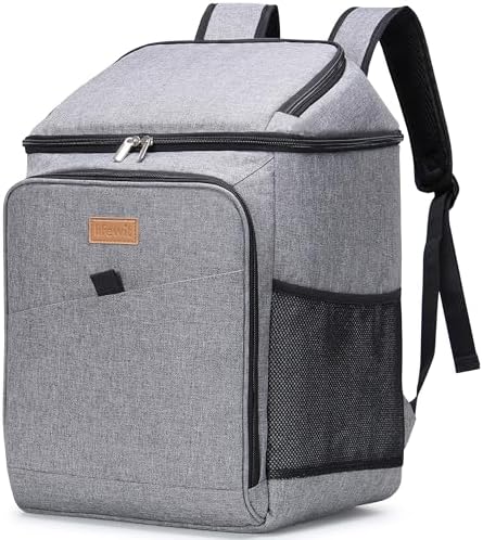 BRUNELLI 25L Kühltasche Kühlbox Rucksack Wasserdicht Picknicktasche Camping Isoliertasche Olive
