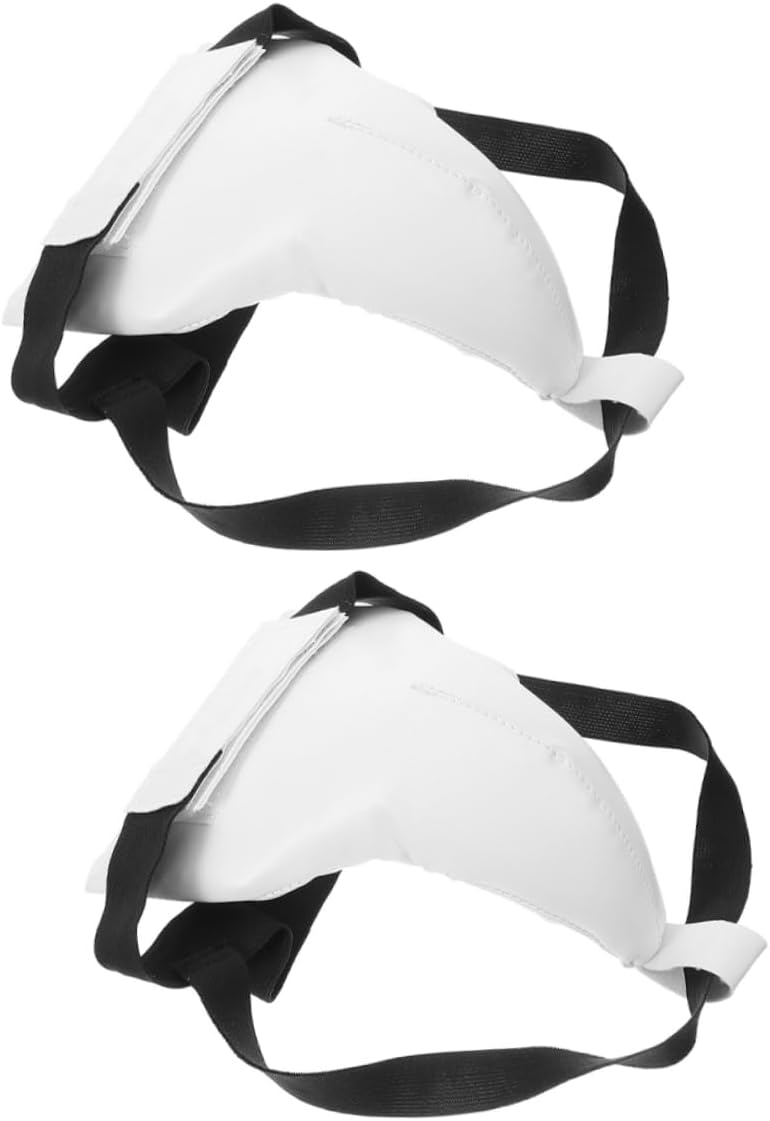 Happyyami Boy Girl Groin Guard Taekwondo Competition Guard Men's Boxing Cup Protector Abs Material Training Groin Protector