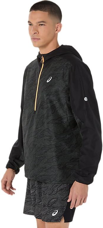 ASICS Men's FUJITRAIL PACKABLE WINDBREAKER Running Apparel