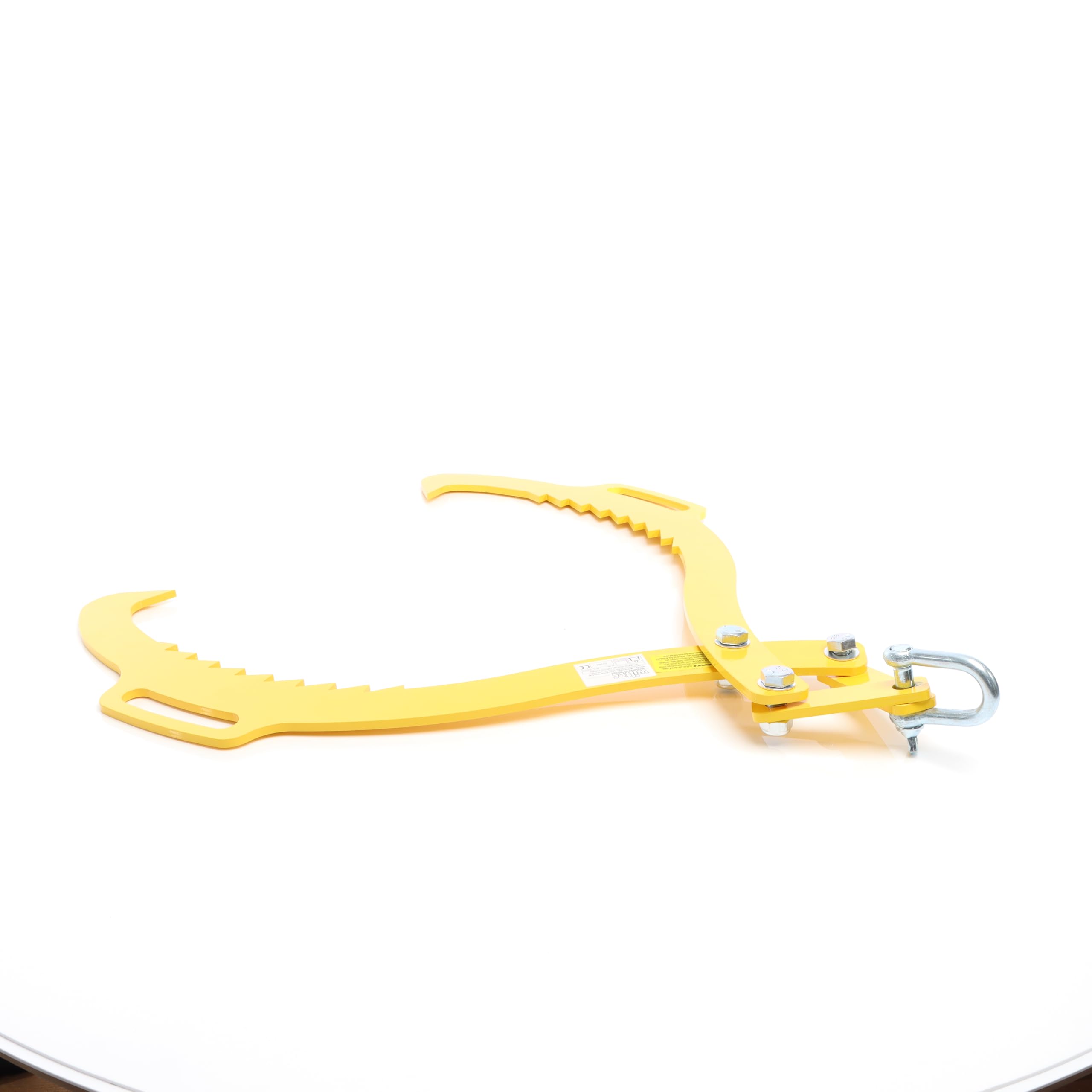 XPOtool Grappin forestier pour Troncs – Ouverture 520 mm – Force 1000 kg – Pince de levage avec 2 Mandrins de serrage