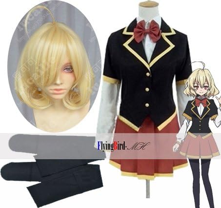 Amazon 大人気 コスプレ衣装 ウィッグ付き 悪魔のリドル 走り 鳰 はしり にお オーダーメイド可能 コスプレ 仮装 通販