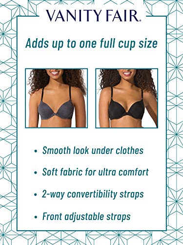 Lily Of France Womens Push Up Bra, Underwire - Premiere Dot Print, 34C Us #TOP3
