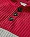 Gymboree,and Toddler Long Sleeve Hoodie Sweatshirt,Red and Grey,5T