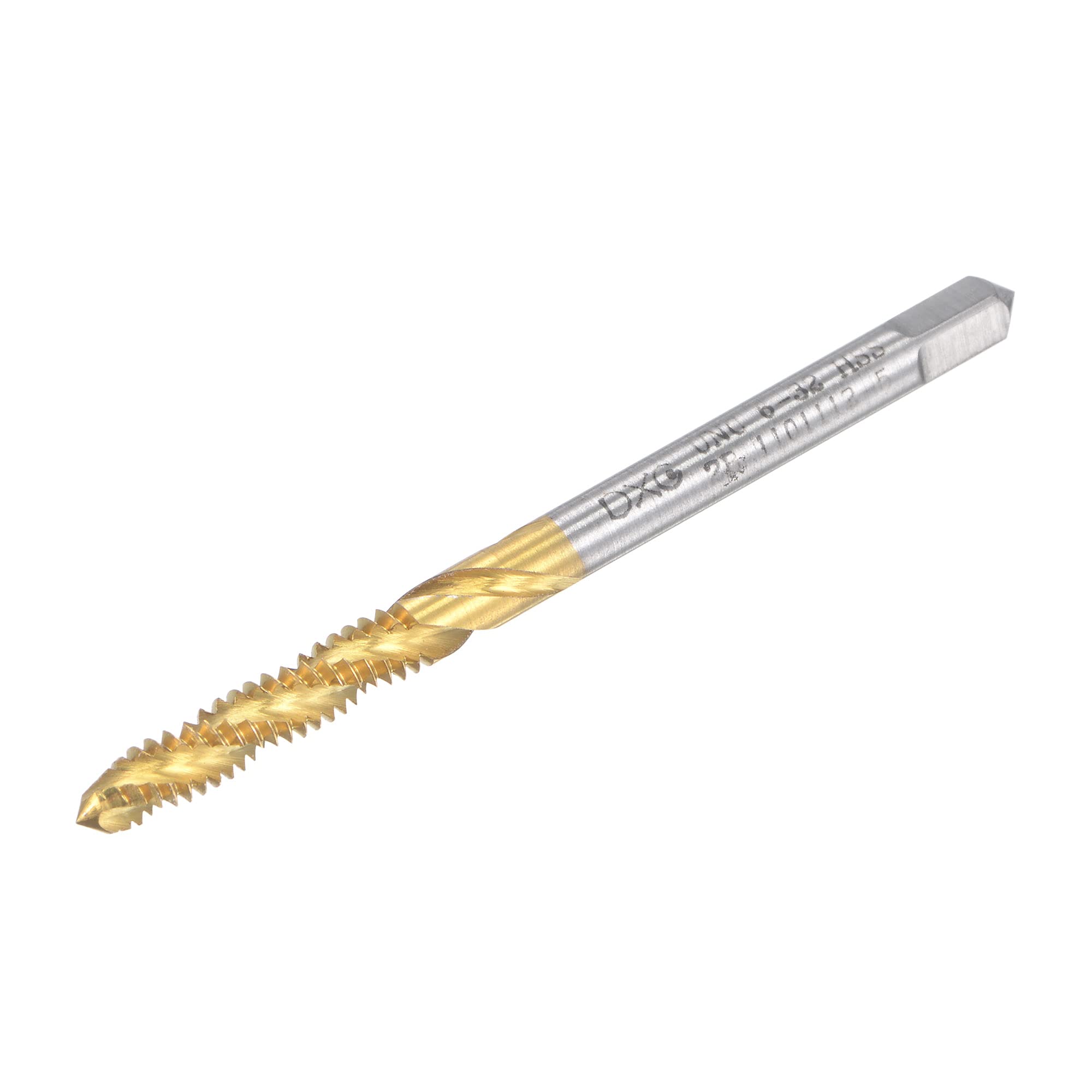 Taraud HSS 3/8-32 UNEF Avec Revêtement Titane - Parfait Pour Fileter Métaux (droitier)