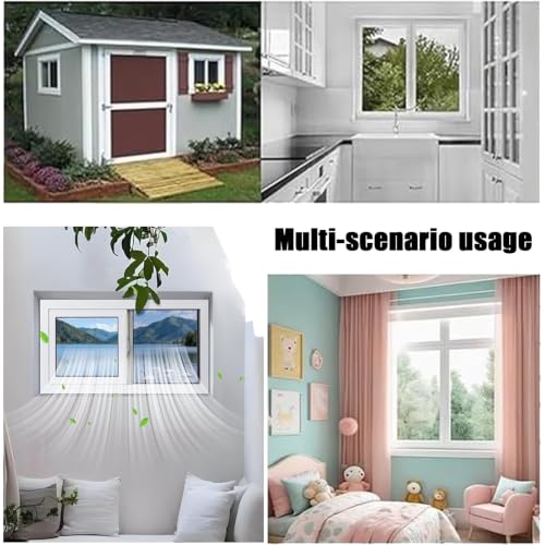 Ventanas corredizas de aluminio para casetas de jardín y hogar 8