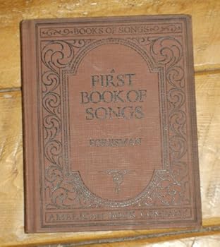 Hardcover First Book Of Songs Book