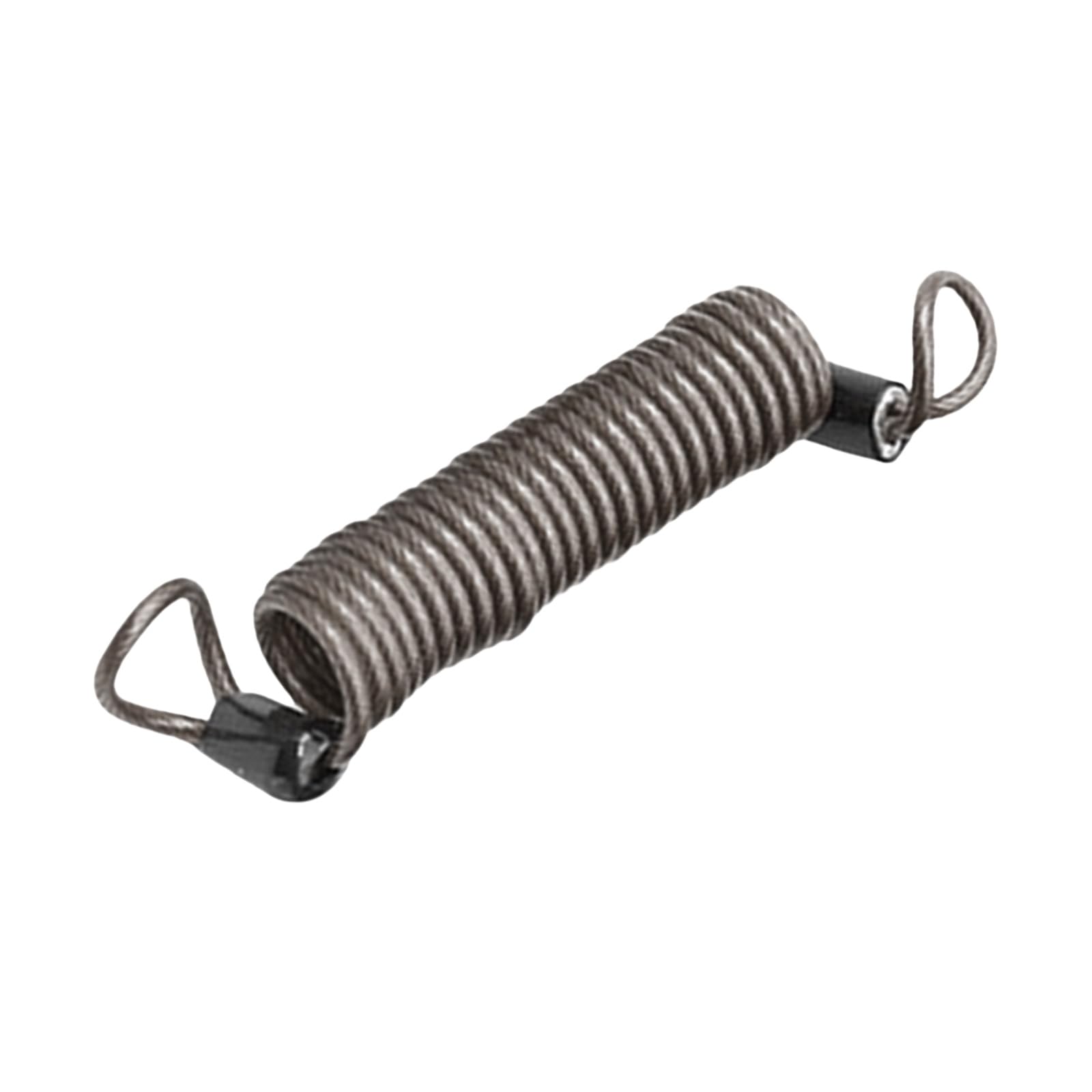Hsioluted Black Steel Wire Fashionable Cable Security Reminder Cable Theft Solution For Travelers Students Theft