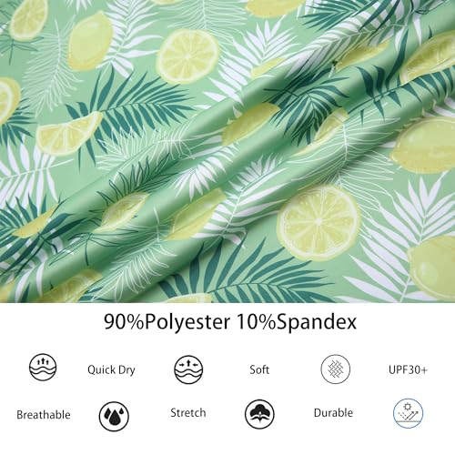 Alex Vando Mens Hawaiian Golf Shirt Moisture Wicking Digital Print Golf Shirts for Men