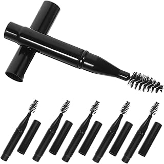 6 unids Mini cepillo de cejas portátil de via...