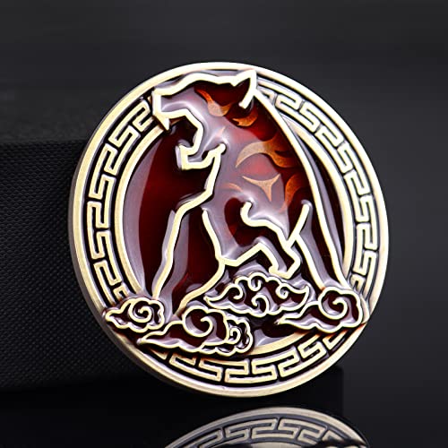 Tiger Car Emblem, Roaring Tiger Rated Metal Sticker, Beast Off-Road Vehicle Badge, Animal Decal Compatible With Jeep Wrangler, Automotive, Truck #TOP2