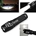 Enjoydeal NEW 5 Modes CREE XM-L T6 LED Bright 2000 Lumens Adjustable Focus Flashlight Torch Lamp Torch ( Flashlight+Batteries+Charger)
