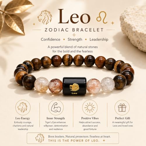 Image of Zodiac Crystal Bracelet for Men & Women
