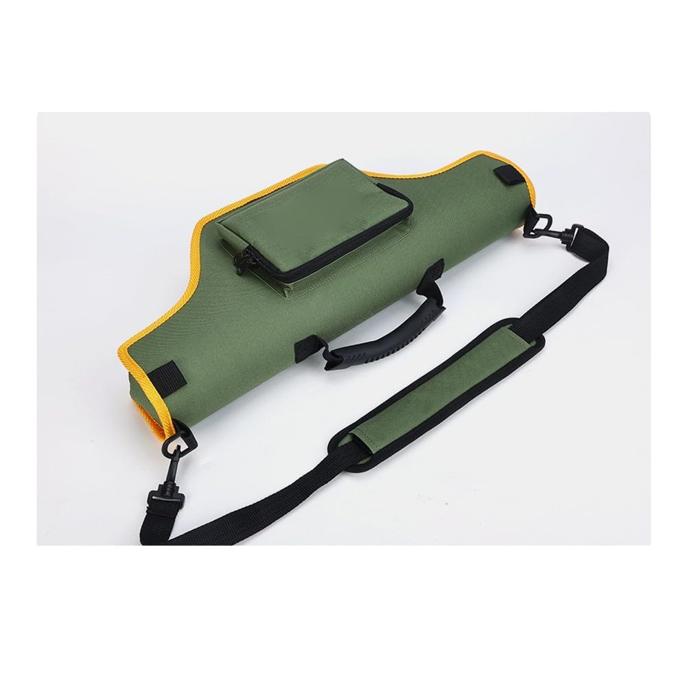 Tragbare Angelrutentasche, Hartschale, 48,5 cm, wasserabweisend