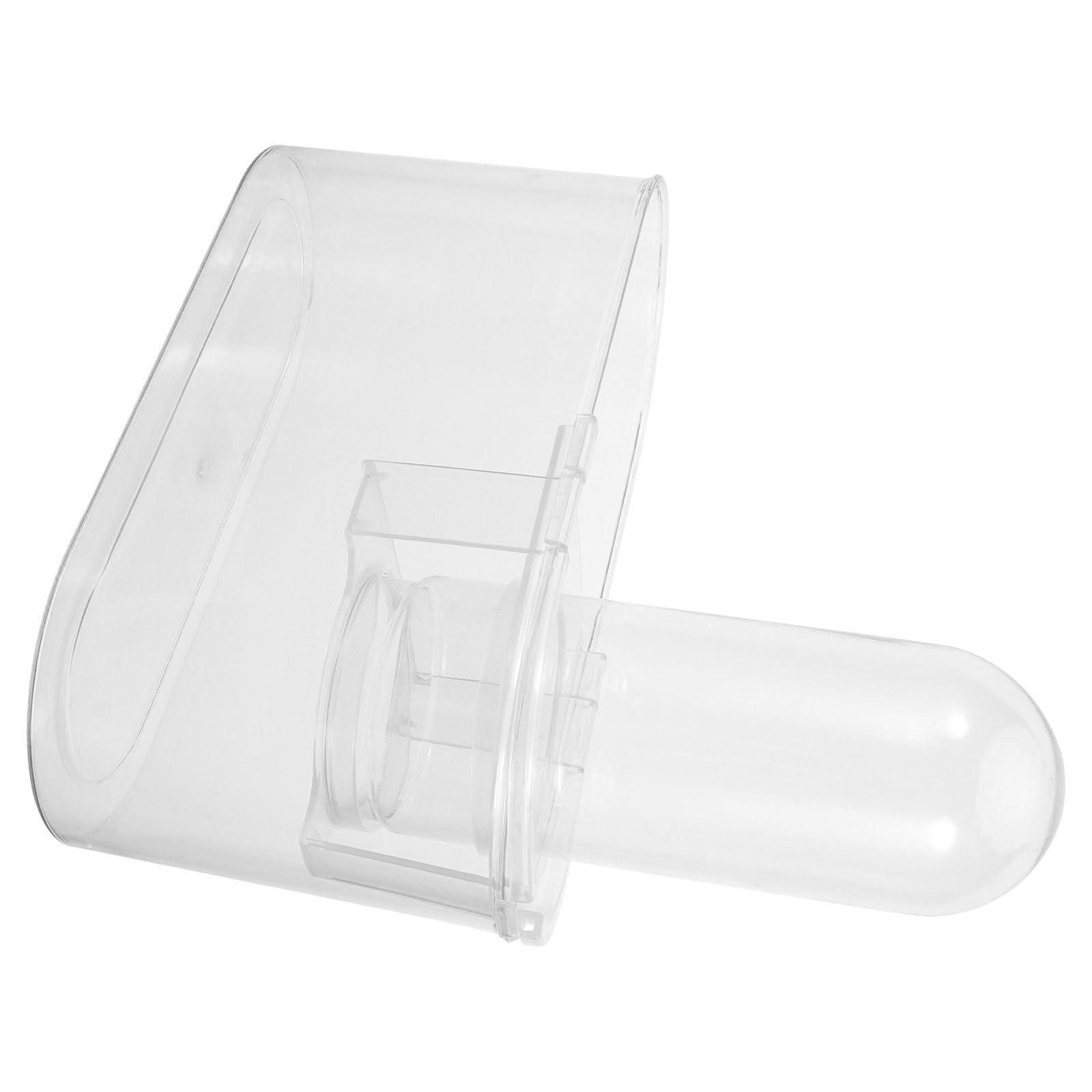 ibasenice Acuario Transparente Plástico Resistente Elevador de Presión Negativa 32x31.4x14 Cm, Limpieza Rápida para Peces Betta y Plantas Acuáticas para Hogar y Oficina
