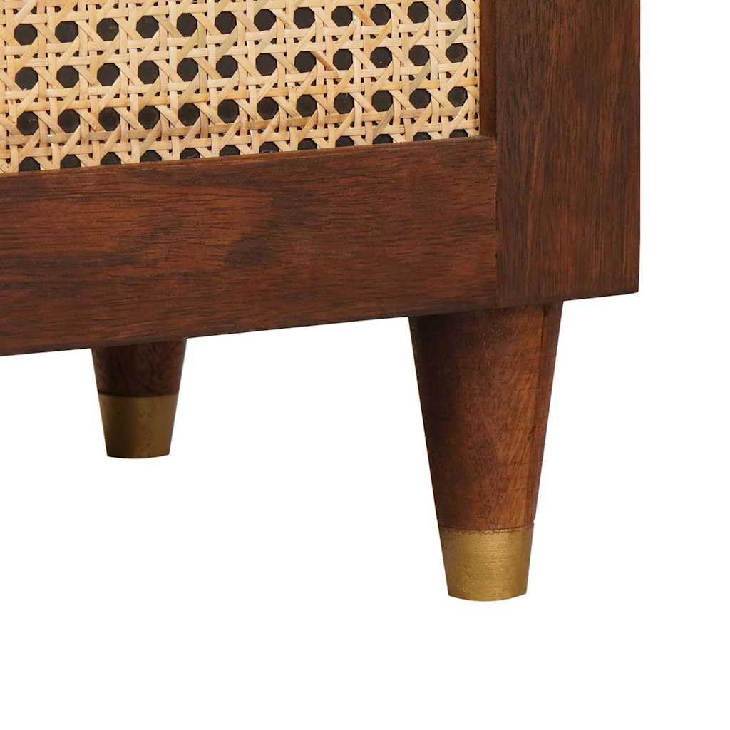 Szafka łazienkowa z półką z drzwiami brązowa 62 x 33 x 58 cm, wytrzymały organizer łazienkowy z dużym schowkiem, łatwy montaż i nowoczesne wzornictwo do wnętrz,