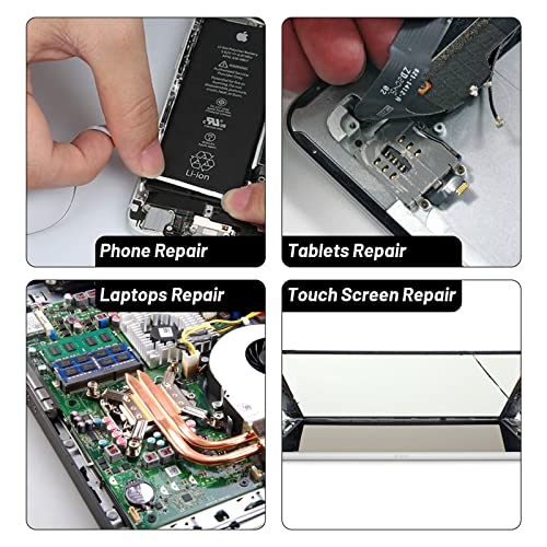 Image of Kaisiking 2mm / 3mm x 50M LCD Screen Repair Tape Cell Phone Adhesive Tape Thin Double Sided Tape Adhesive with 1 Tweezers for Cell Phone, iPad, Tablets, Laptops, Camera, LCD Screen Repair