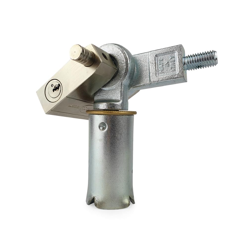 ILS - Unidad de bloqueo de suelo para puerta de persiana enrollable resistente de 90 mm