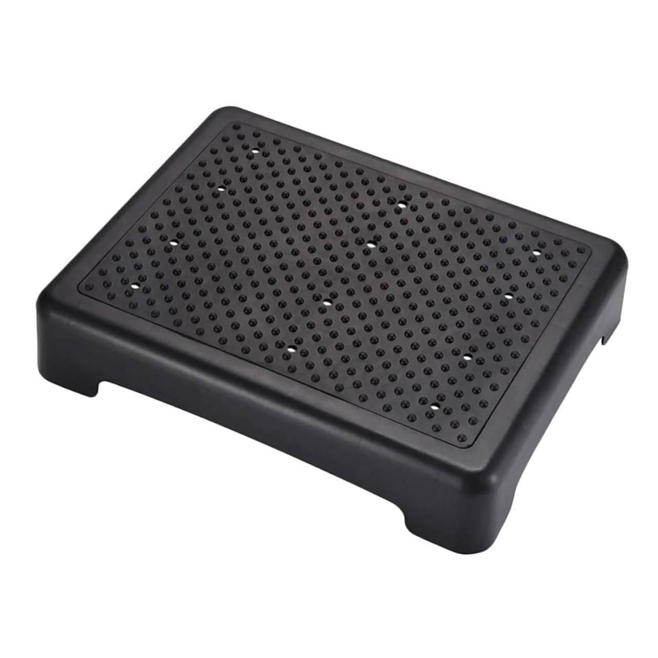 Tabouret de toilette HEMOTON avec revêtement antidérapant, marchepied léger et facile à déplacer