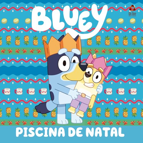 Bluey Livro de História – Piscina de Natal: