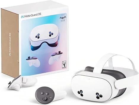 Meta Quest 3S 128GB   Dive into Mixed Reality   Unreal Device. Unreal Price   All-in-One Headset   Get a 3-Month Trial of Horizon+ Included