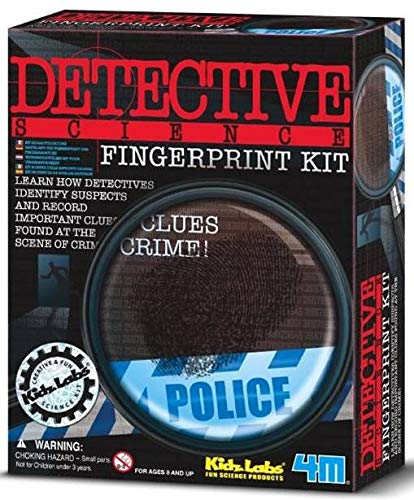 4M Fun Science Kidz Labs / Detective Science Fingerprint Kit Educational Toys