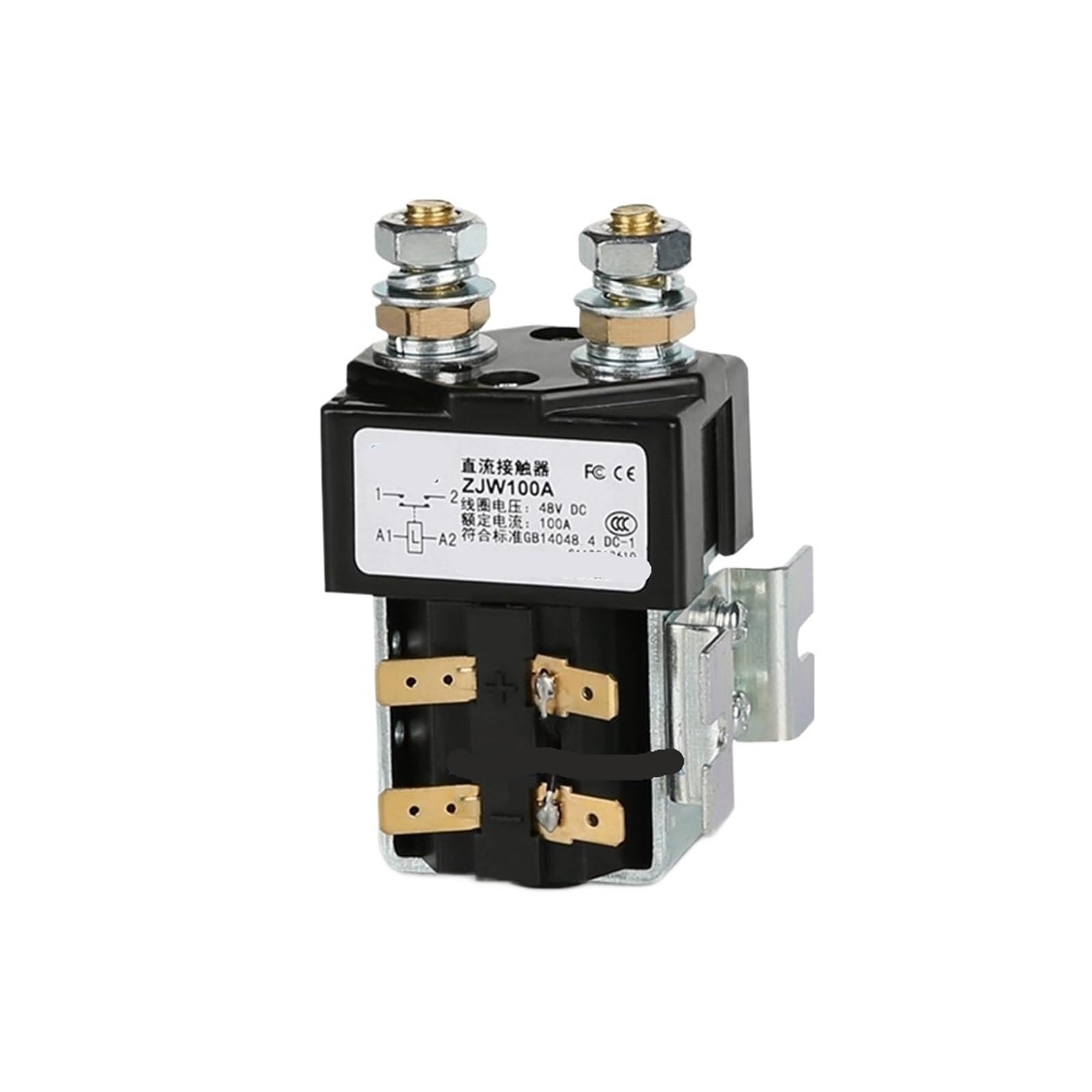 TPKMVGAP SW80 SW80P CZW100A CZWP100A ZJW100A DC 12V 24V 36V 48V 60V 72V 84V 1NO DC Contactor(48V)
