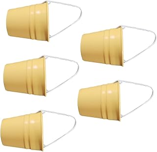 ibasenice 5 Pçs Mini Balde Mini Baldes Decoração Em Miniatura Miniaturas Ornamentos De Resina Mini Adorno Mini Casa Balde Pequena Casa De Boneca Decorações Móveis Em Miniatura De Resina