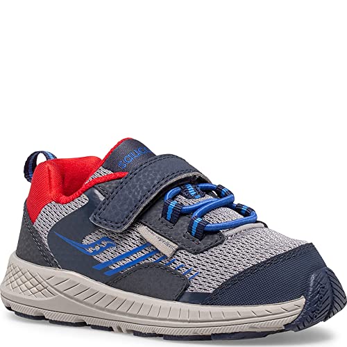 Saucony Unisex-Child Wind Shield Alternative Closure Jr. Running Shoe3