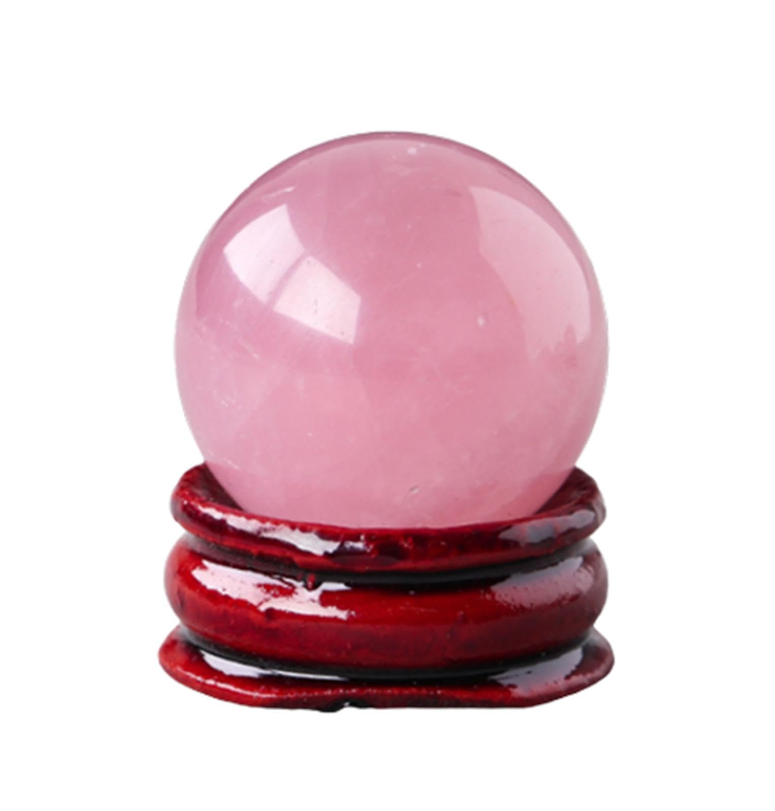 DPURPIWADY 30mm Crystal Ball Divination Sphere Sculpture Figurine Gemstone,for Polished, Balancing, Gift, Home Decor,G