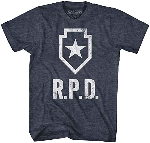 Resident Evil Horror Syfy Film Video Game Raccoon Police Department T-Shirt Tee