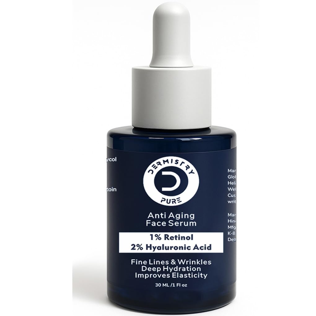 Dermistry Pure 0.6% Retinol + 5% Caffeine Under Eye Cream Serum Anti Ageing Removes Fine Lines Wrinkles Dark Circles Ageing Puffiness & Puffy Eyes Suits Oily & Dry Skin Use Day Night Men Women 30ml — Amazon image 8
