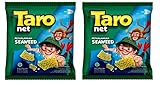 Taro Net Seaweed Flavor Chips 2.2oz (Pack of 2) - Product of Indonesia
